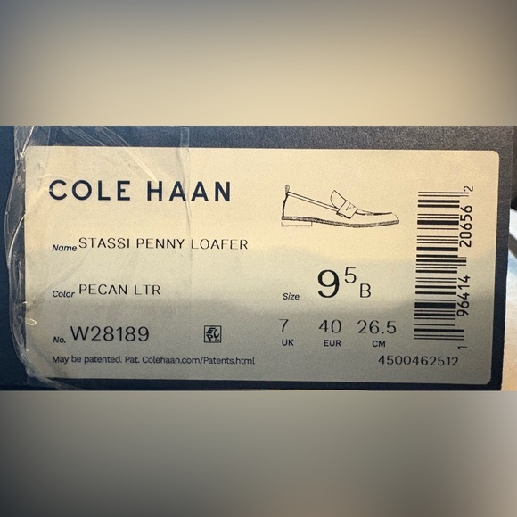Cole Haan Women's Stassi Penny Loafers - Pecan Leather (9.5) - Picture 8 of 8